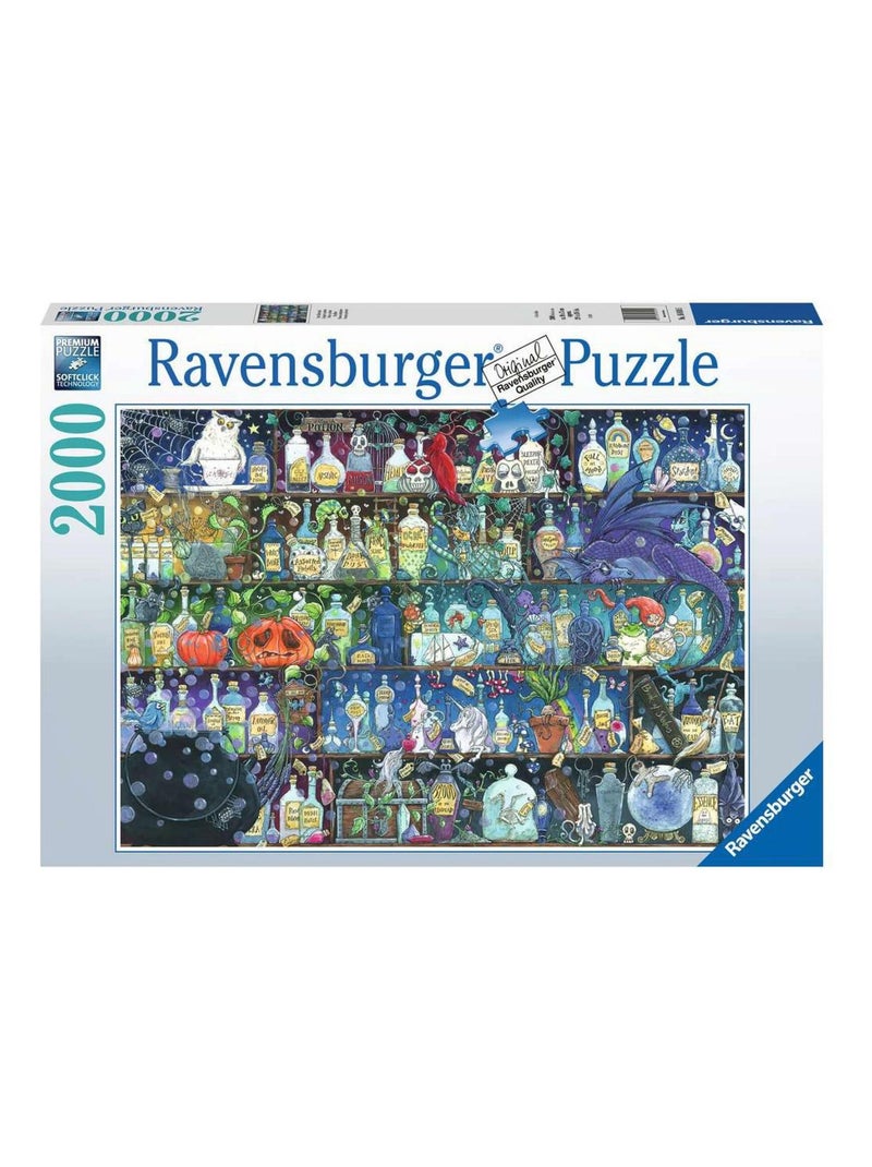 Puzzle 2000 pièces - L'étagère à potions / Zoe Sandler N/A - Kiabi