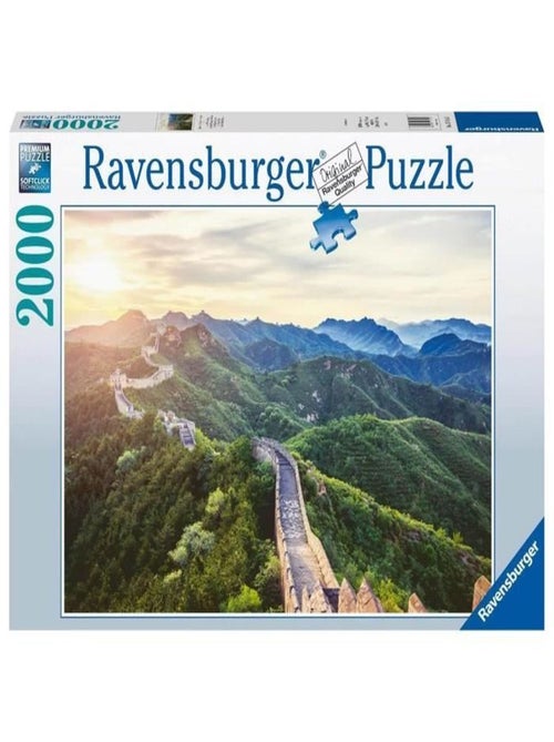 Puzzle 2000 pièces La Grande Muraille de Chine - Ravensburger - Kiabi