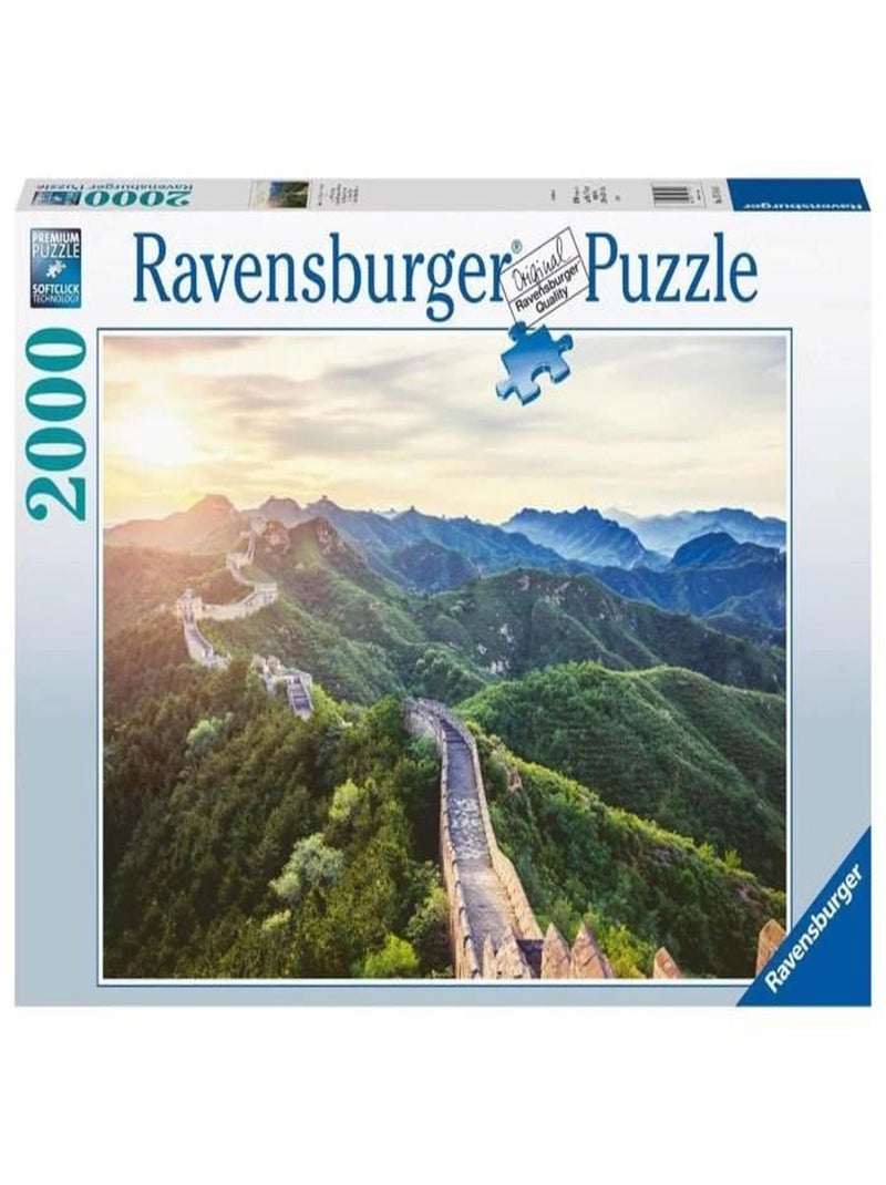 Puzzle 2000 pièces La Grande Muraille de Chine - Ravensburger N/A - Kiabi