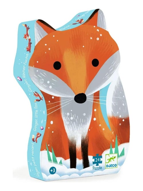 Puzzle 24 pièces Ginger petit renard - Kiabi