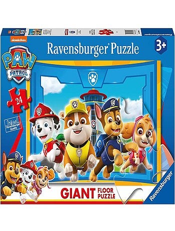 Puzzle 24 pièces l'équipe des chiots en action 'la Pat'Patrouille'