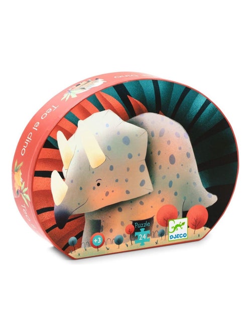 Puzzle 24 pièces Téo le dino - Kiabi