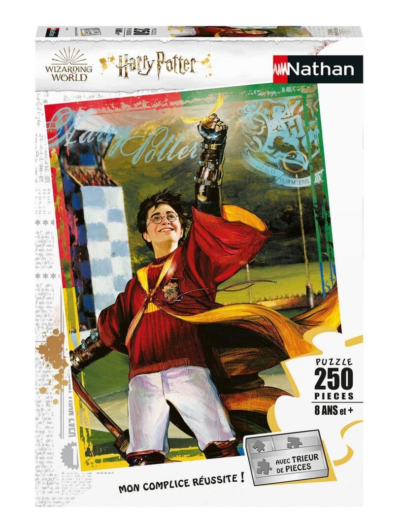 Puzzle 250 pièces : La passion du Quidditch - Harry Potter N/A - Kiabi