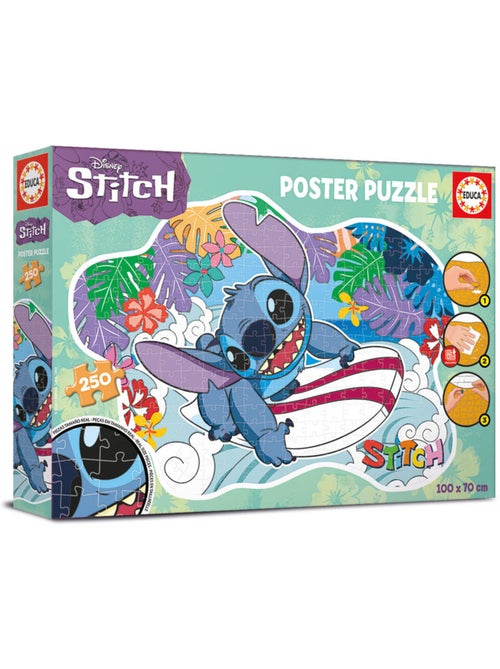 Puzzle 250 Pièces Poster Stitch - Educa - Kiabi Puzzle 250 Pièces Poster Stitch - Educa - Kiabi