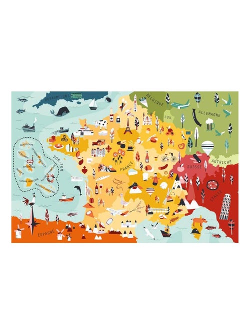 Puzzle 252 pièces : My Puzzle France - Kiabi