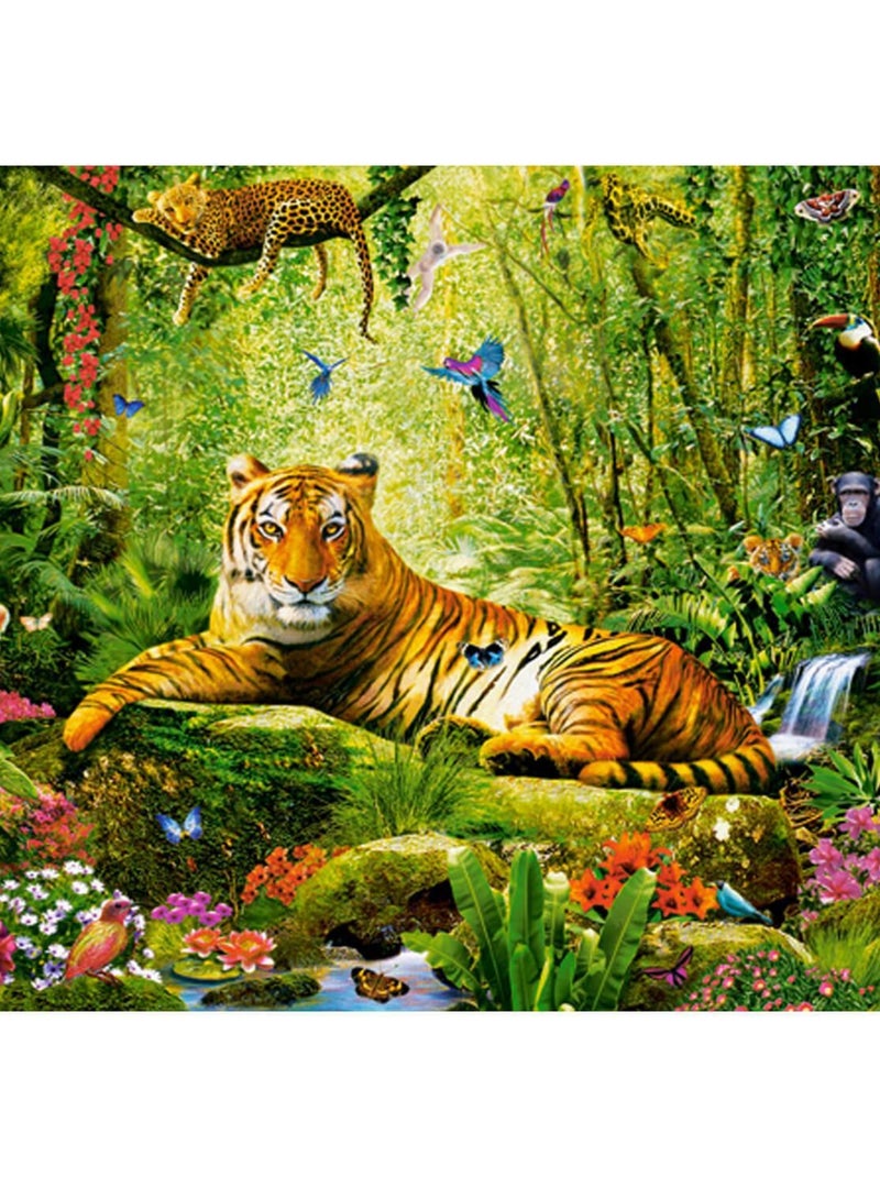 Puzzle 260 pièces : Sa Majesté le Tigre N/A - Kiabi
