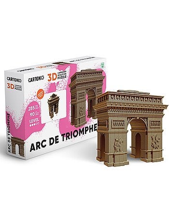 Puzzle 285 pièces 3d arc de triomphe