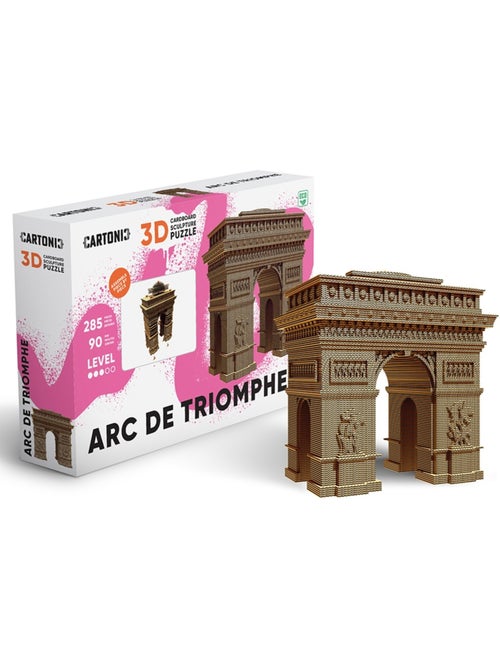 Puzzle 285 pièces 3d arc de triomphe - Kiabi