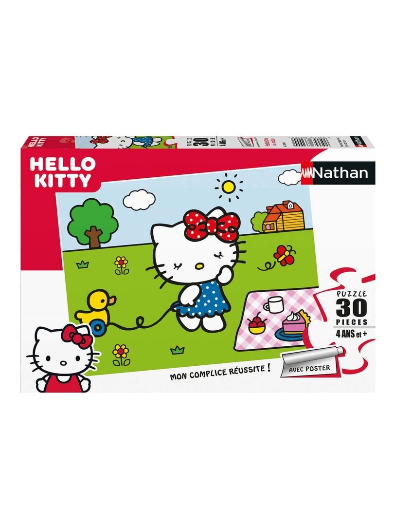 Puzzle 30 pièces : Hello Kitty au jardin - N/A - Kiabi - 16.60€