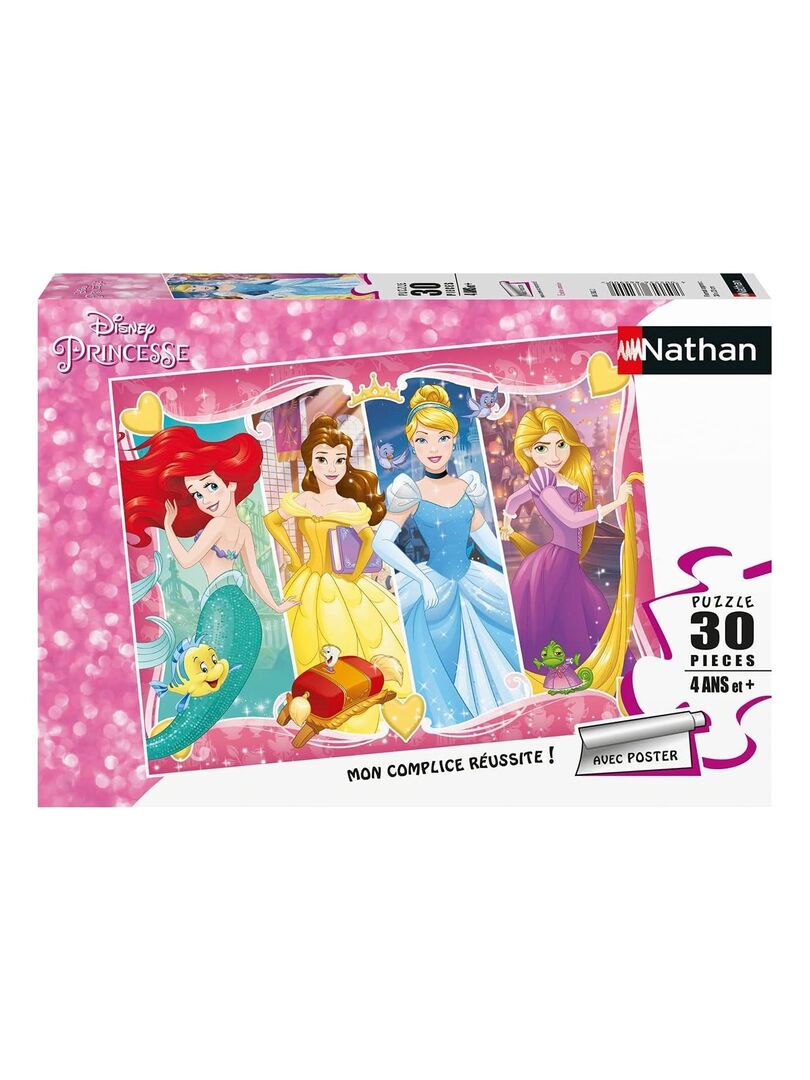 Puzzle 30 pièces : Princesses Disney : Entre amies - N/A - Kiabi - 16.60€