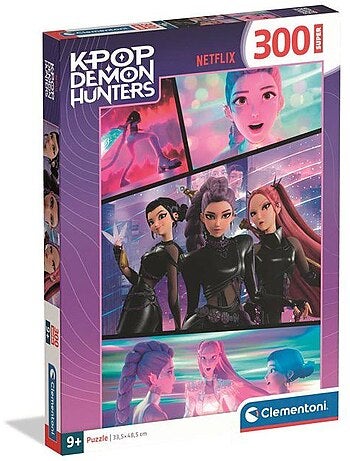 Puzzle 300 pièces kpop demon hunter
