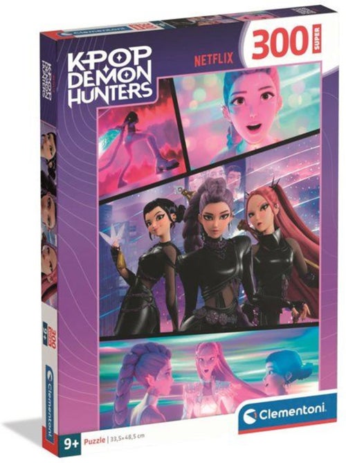 Puzzle 300 pièces kpop demon hunter - Kiabi Puzzle 300 pièces kpop demon hunter - Kiabi