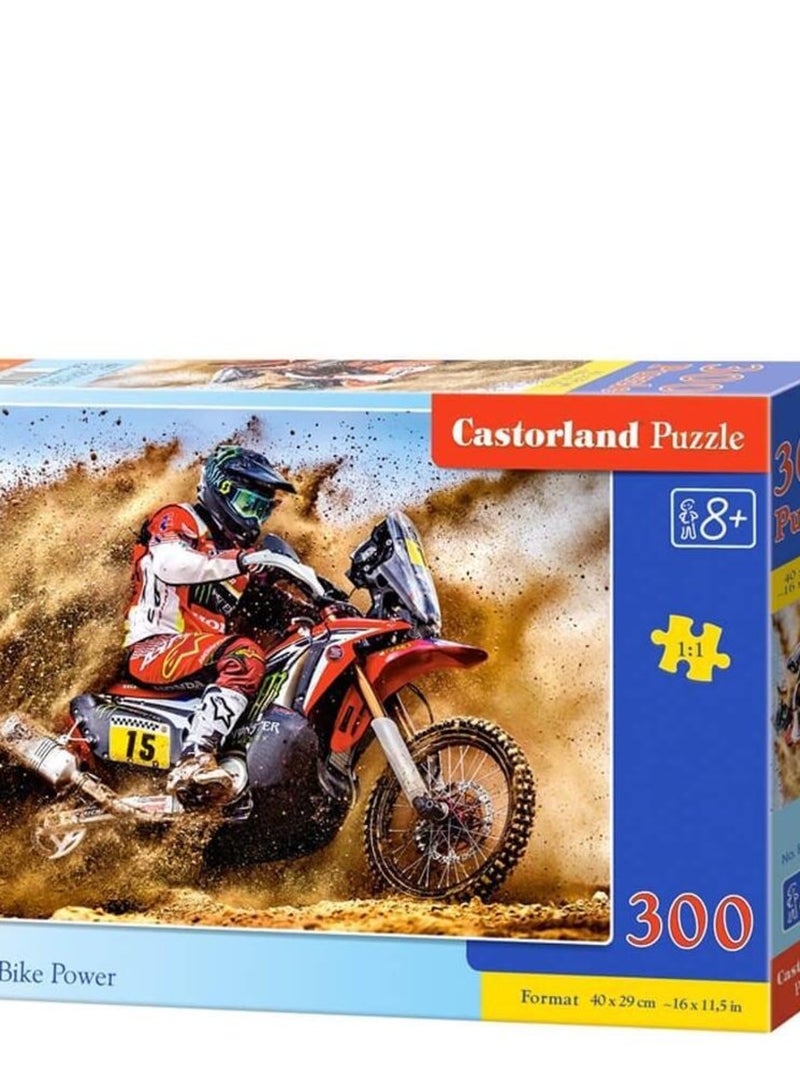 Puzzle 300 pièces : Moto-cross N/A - Kiabi