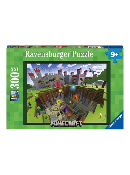 Puzzle 300 pièces XXL - Découpe Minecraft - Kiabi