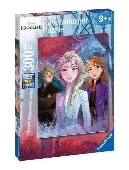 Puzzle 300 pièces XXL - Elsa, Anna et Kristoff / Disney La Reine des Neiges 2 - Kiabi
