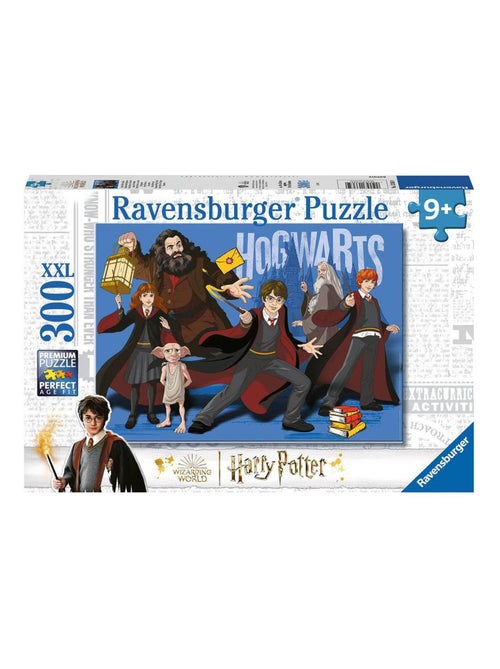 Puzzle 300 pièces XXL :  Harry Potter à l'école de magie de Poudlard - Kiabi