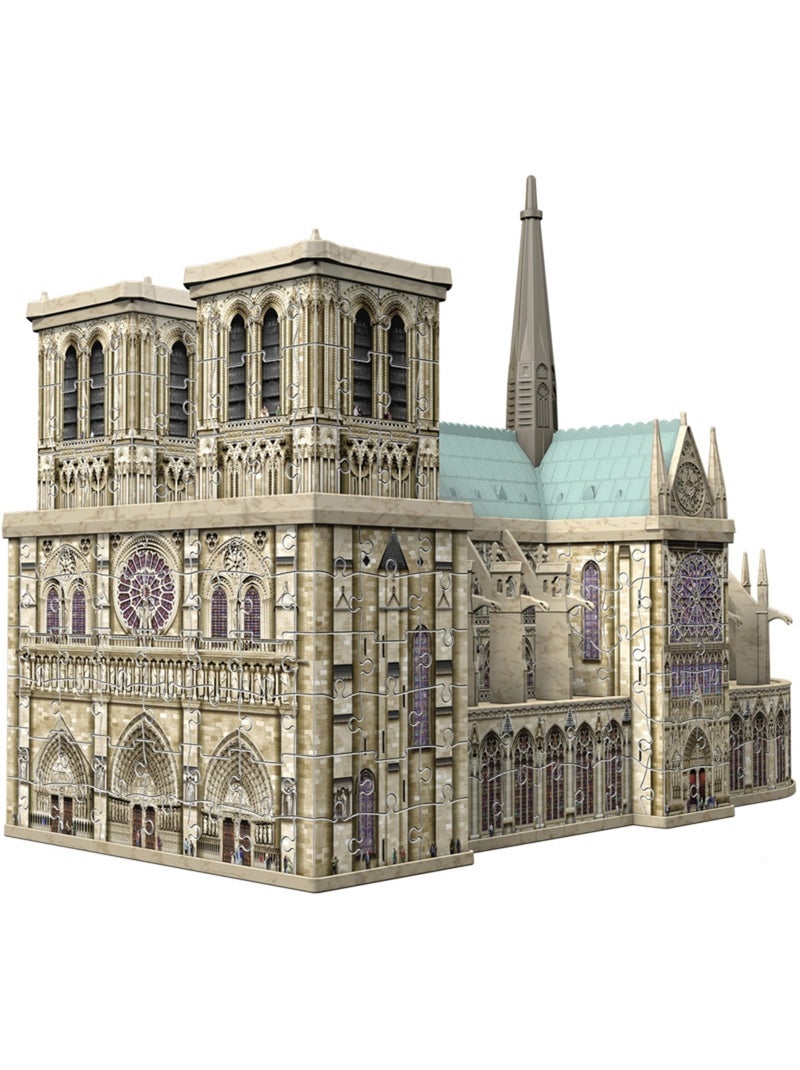 Puzzle 324 Pièces 3D Notre Dame de Paris N/A - Kiabi