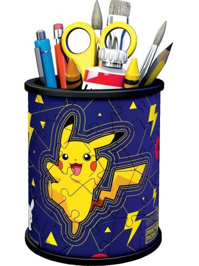 Puzzle 3D - 54 pi?ces : Pot ? crayons : pok?mon N/A - Kiabi