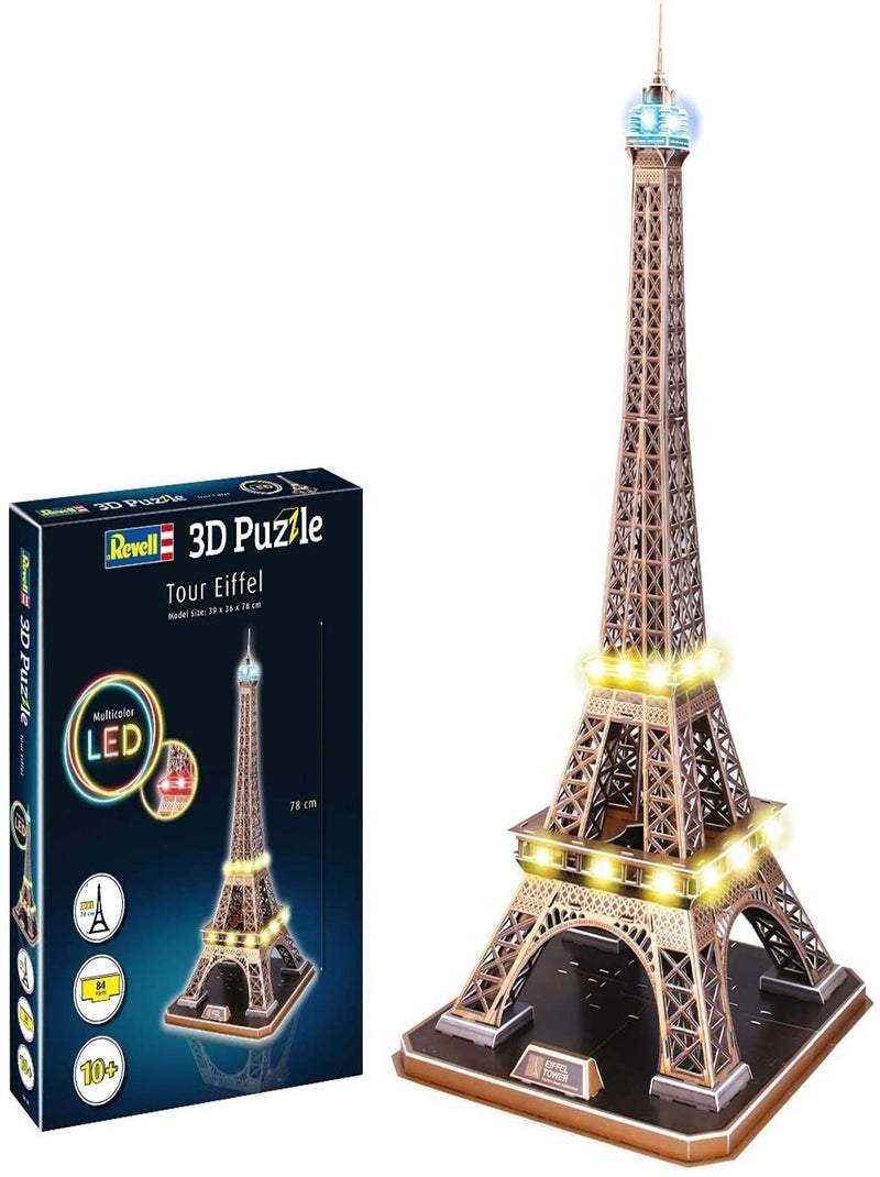 Puzzle 3d - Tour Eiffel - Edition Led - Revell N/A - Kiabi
