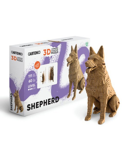 Puzzle 3d 111 pièces berger allemand - Kiabi
