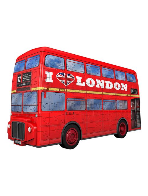 Puzzle 3D 216 pièces : Bus londonien - Kiabi