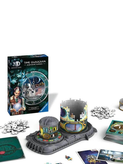 Puzzle 3D 216 pièces : Time Guardian Adventures : Chaos sur la Lune - Kiabi