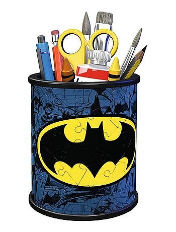 Puzzle 3D 54 pièces Pot à crayons : Batman