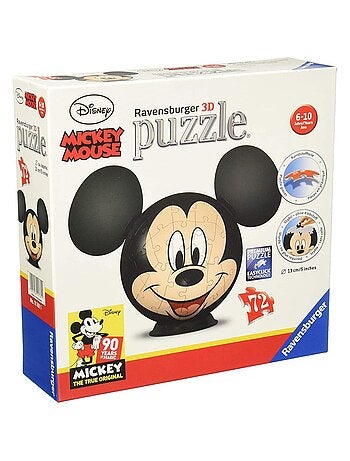 Puzzle 3D Ball 72 pièces - Disney Mickey Mouse