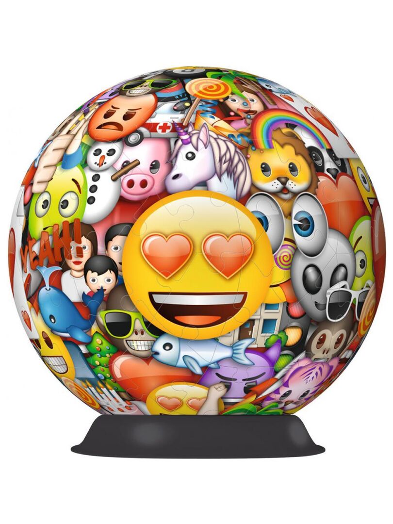 Puzzle 3D Ball 72 pièces - emoji N/A - Kiabi