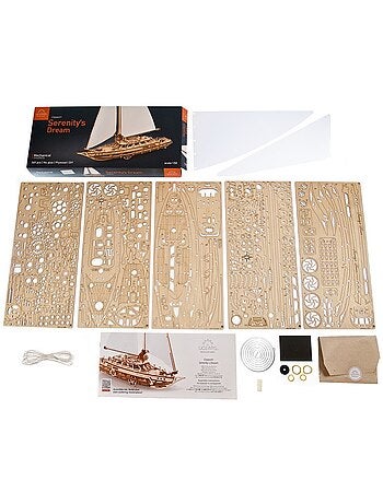Puzzle 3d bateau à voile sérénité