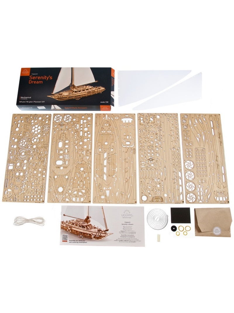 Puzzle 3d bateau à voile sérénité N/A - Kiabi