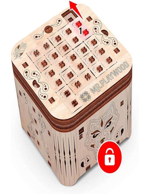 Puzzle 3D Boîte à secret Tigre - Kiabi