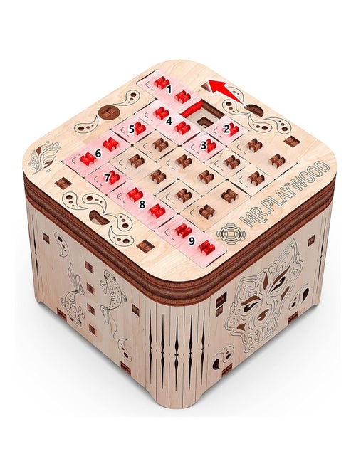 Puzzle 3D Boîte à secret Tigre - Kiabi