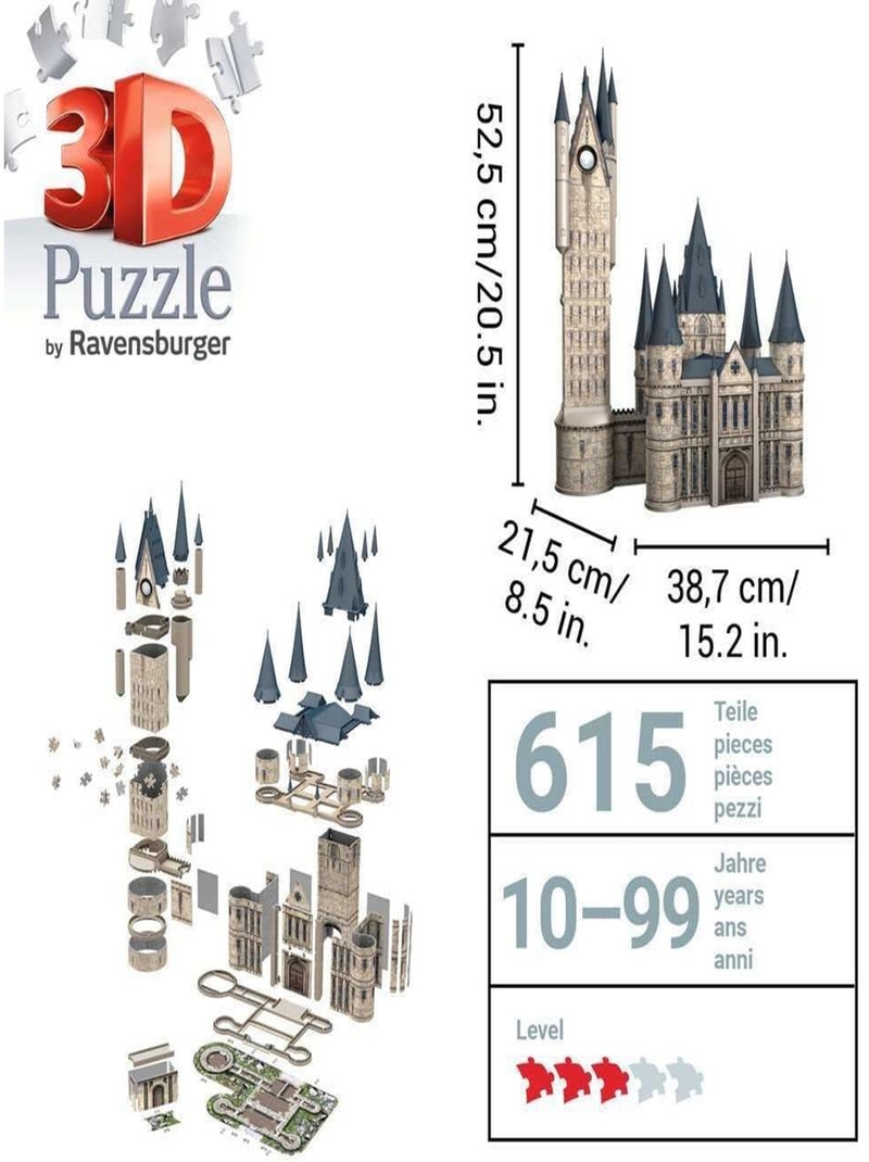 Puzzle 3D Building - Château de Poudlard N/A - Kiabi