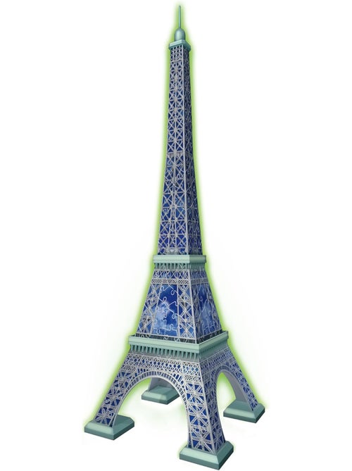 Puzzle 3D Building - Tour Eiffel phosphorescente - Kiabi