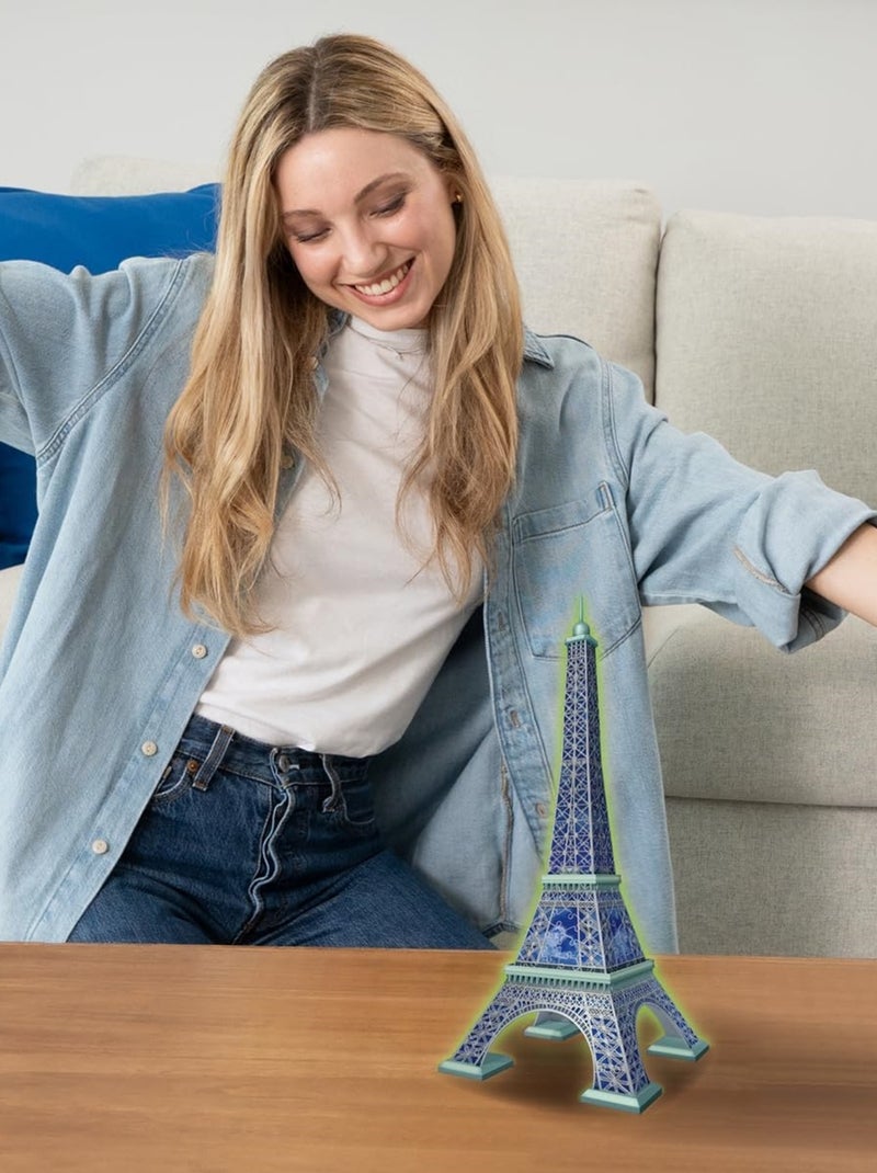 Puzzle 3D Building - Tour Eiffel phosphorescente N/A - Kiabi