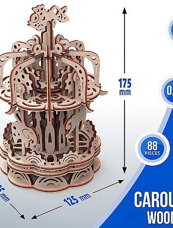 Puzzle 3D Carrousel S animé
