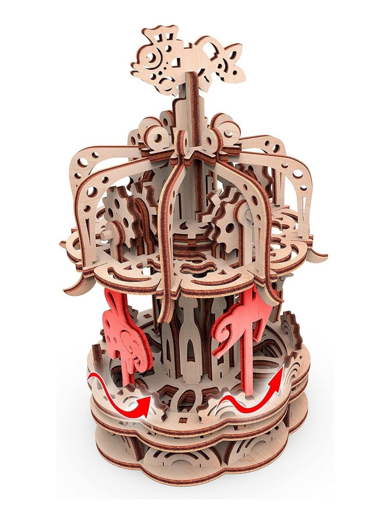 Puzzle 3D Carrousel S animé N/A - Kiabi