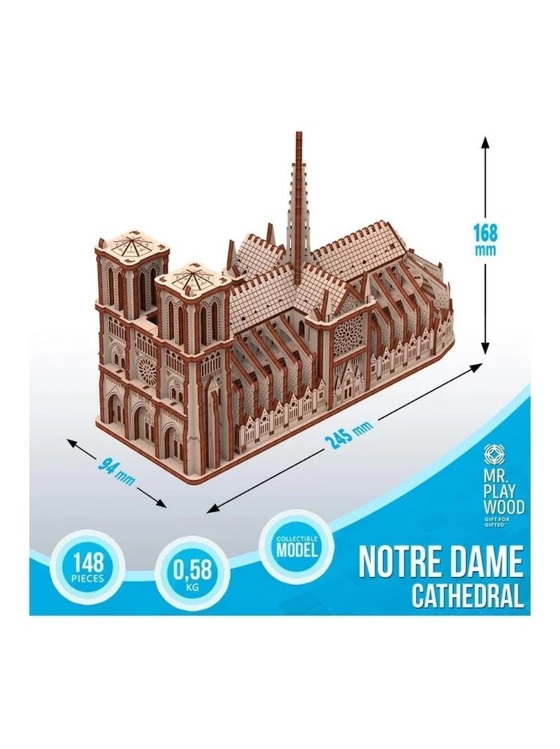 Puzzle 3D Cathédrale Notre Dame N/A - Kiabi