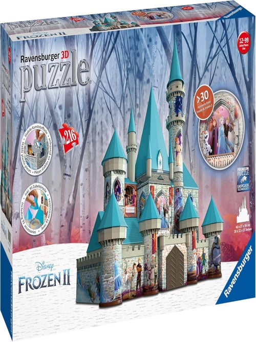 Puzzle 3d Château De La Reine Des Neiges - Disney - Ravensburger - Kiabi