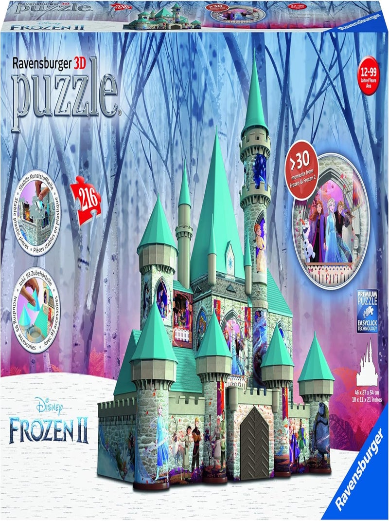 Puzzle 3d Château De La Reine Des Neiges - Disney - Ravensburger N/A - Kiabi