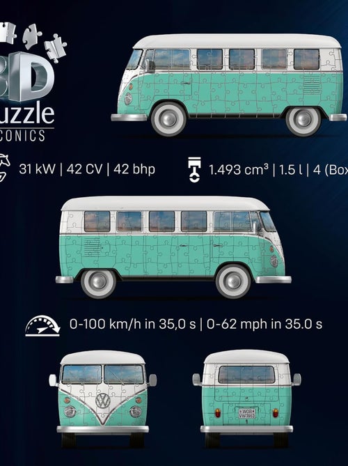 Puzzle 3D Combi T1 Volkswagen 162 pcs - Kiabi