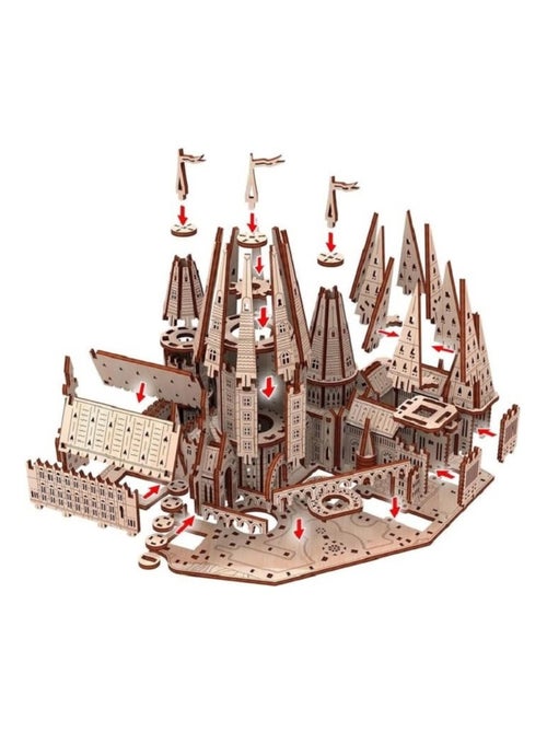 Puzzle 3D Ecole de Magie - Kiabi Puzzle 3D Ecole de Magie - Kiabi