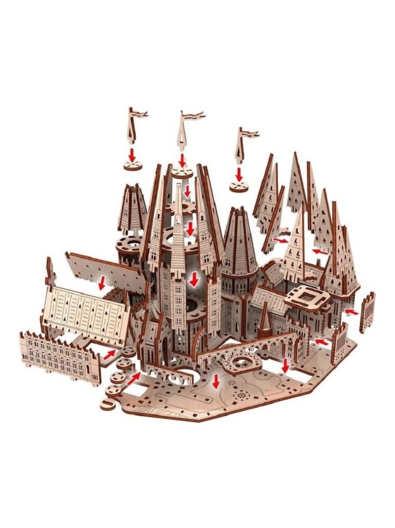 Puzzle 3D Ecole de Magie N/A - Kiabi