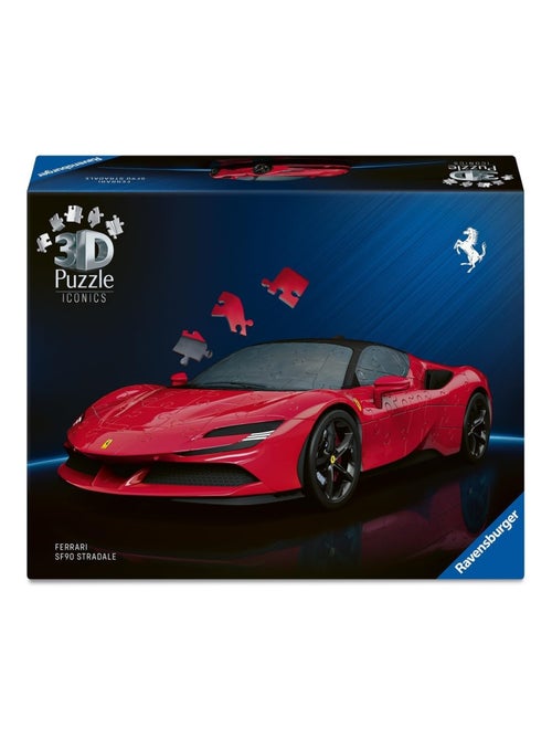Puzzle 3D Ferrari SF90 Stradale 108 pcs - Kiabi