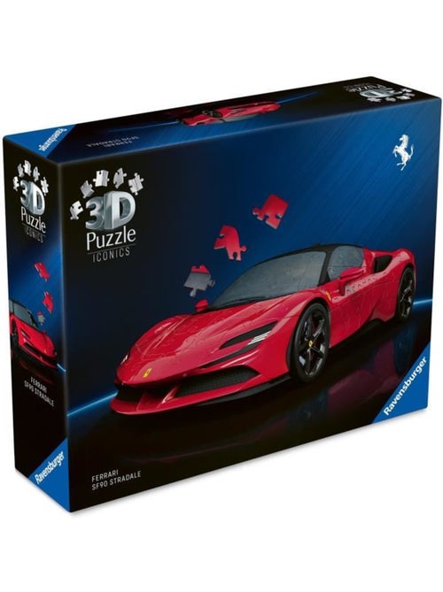 Puzzle 3D Ferrari SF90 Stradale 108 pcs - Kiabi