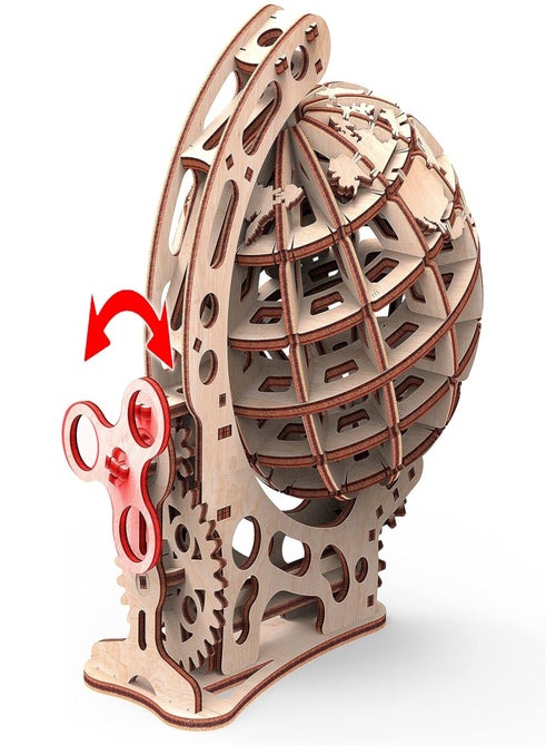 Puzzle 3D Globe Mécanique S - Kiabi