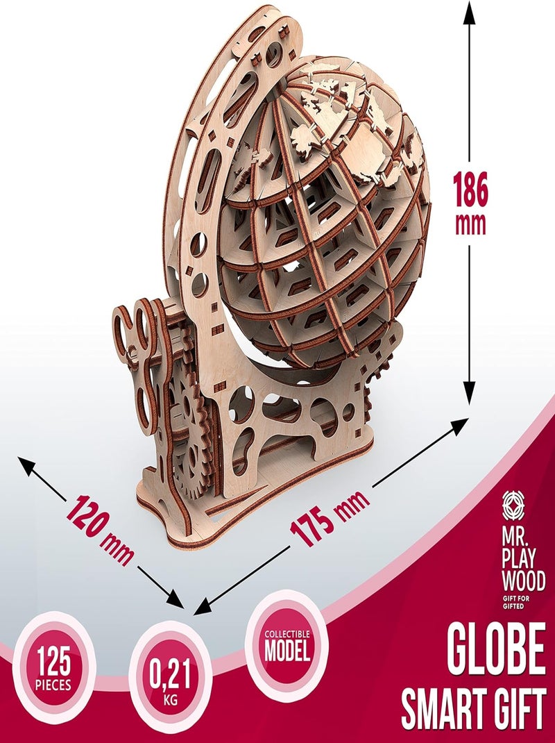 Puzzle 3D Globe Mécanique S N/A - Kiabi