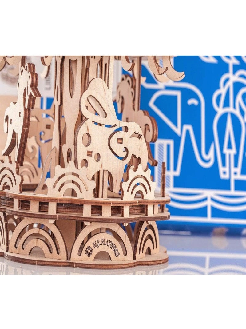 Puzzle 3D Grand Carrousel animé N/A - Kiabi