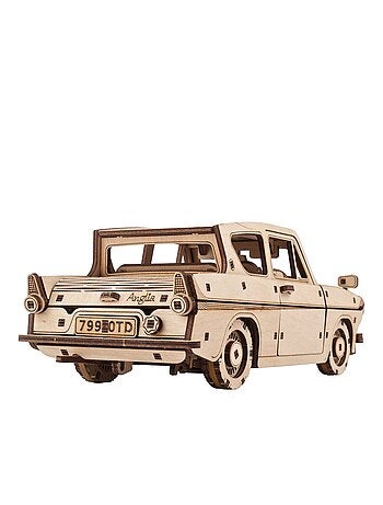 Puzzle 3d la voiture volante anglia